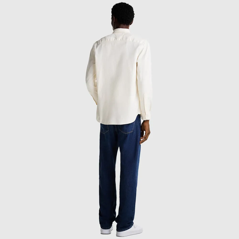Flex Brushed Shirt - Ivory