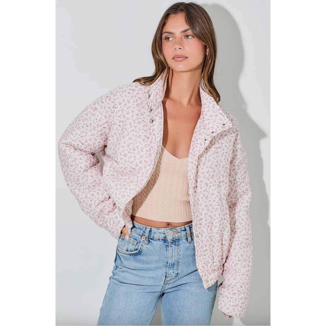 Floral Quilted Jacket