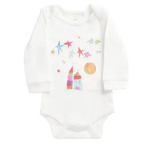 Flying Edna x From Babies with Love organic bodysuit