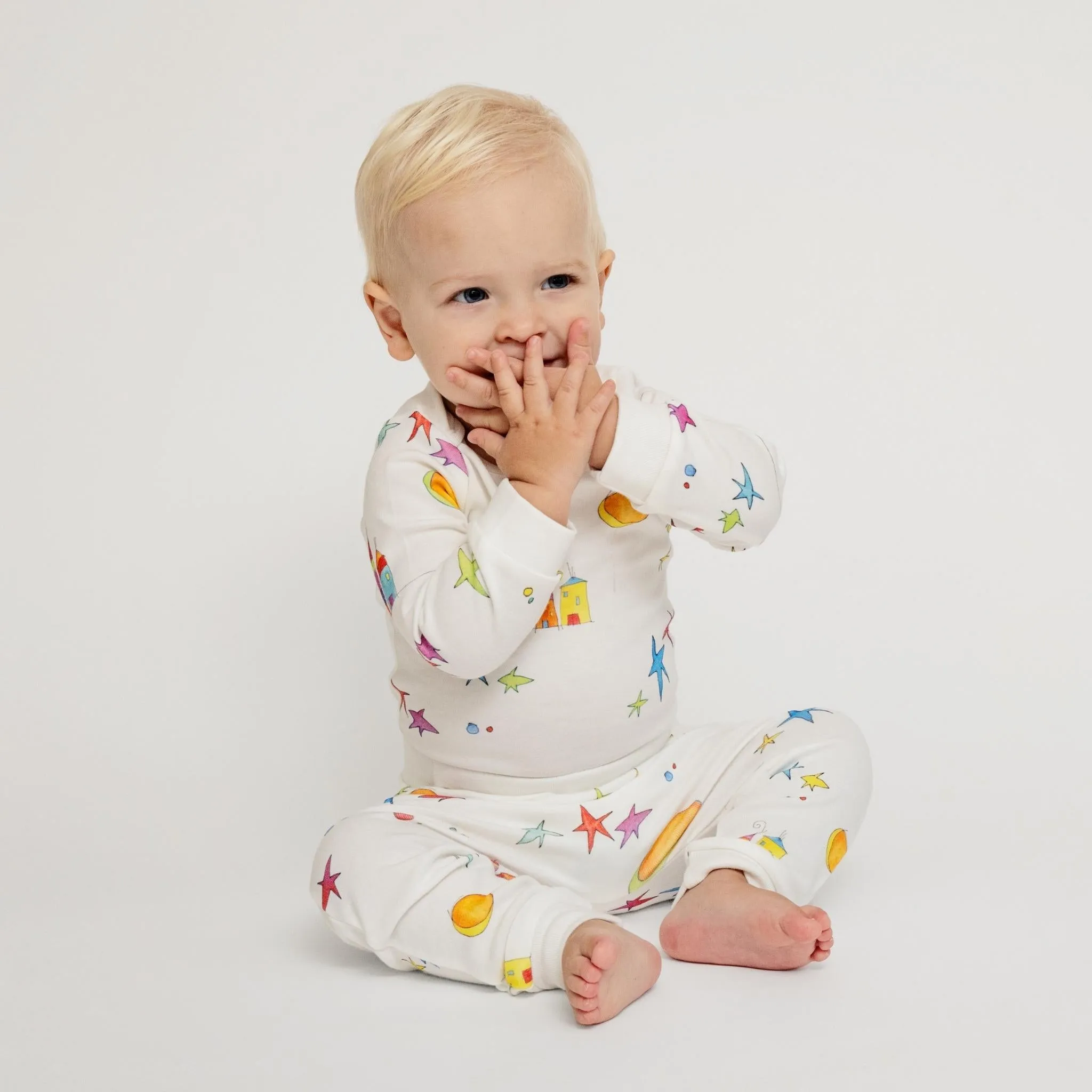 Flying Edna x From Babies with Love - Selena organic baby gift set