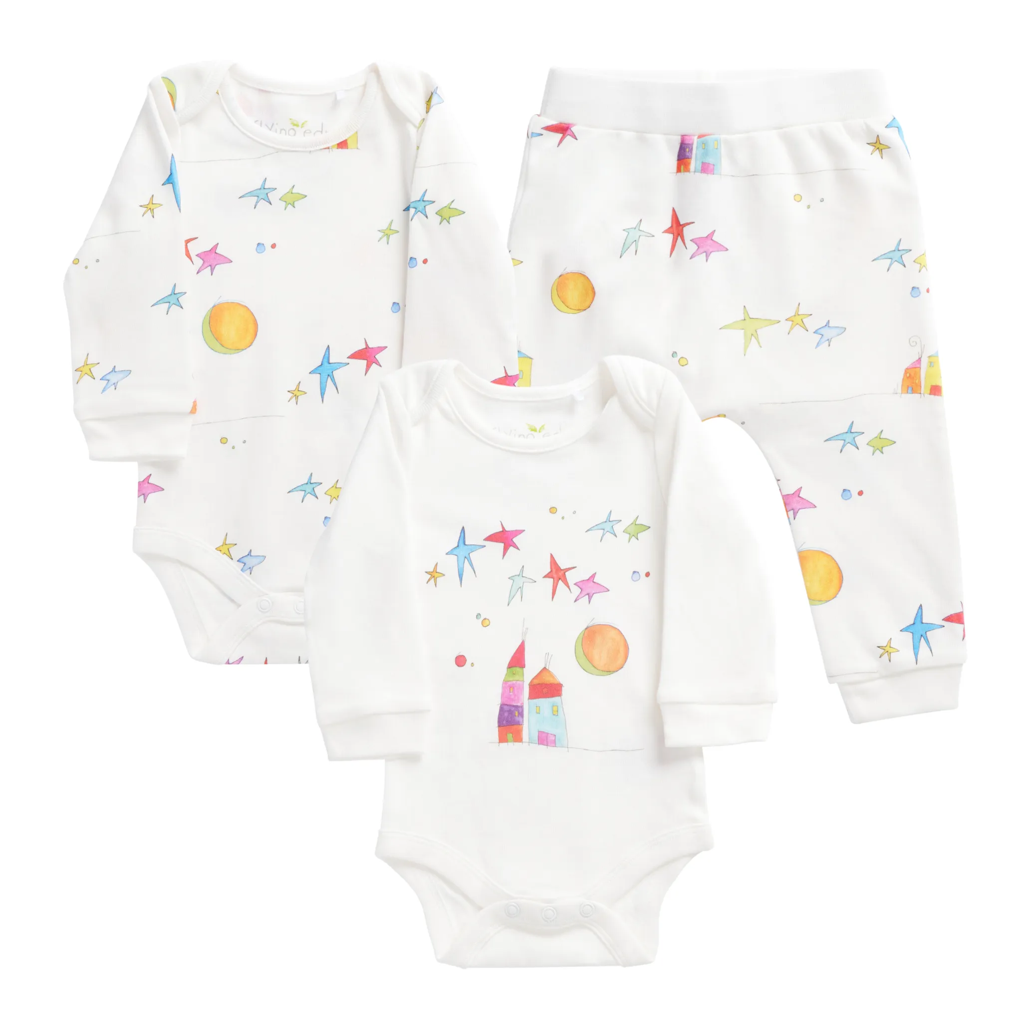 Flying Edna x From Babies with Love - Selena organic baby gift set