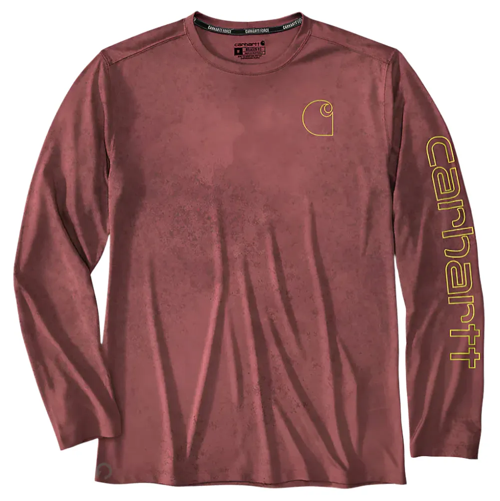 Force Sun Defender™ Lightweight Long-Sleeve Print T-Shirt - 106779