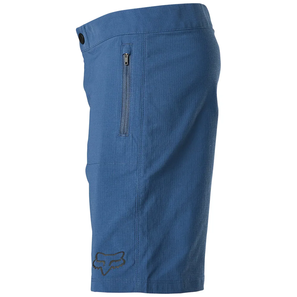 FOX YOUTH RANGER SHORTS WITH LINER [DARK INDIGO]