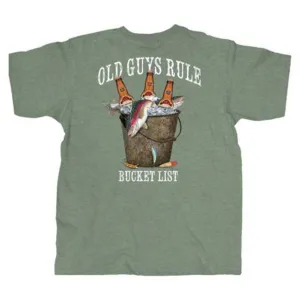Fresh Bucket List T-Shirt - Heather Military Green - OG2093