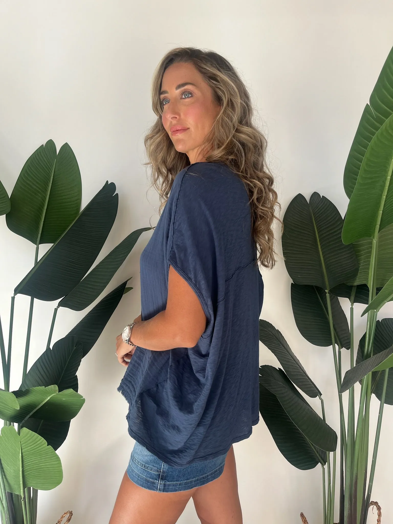 Fresh Laundry Single Gauze Top