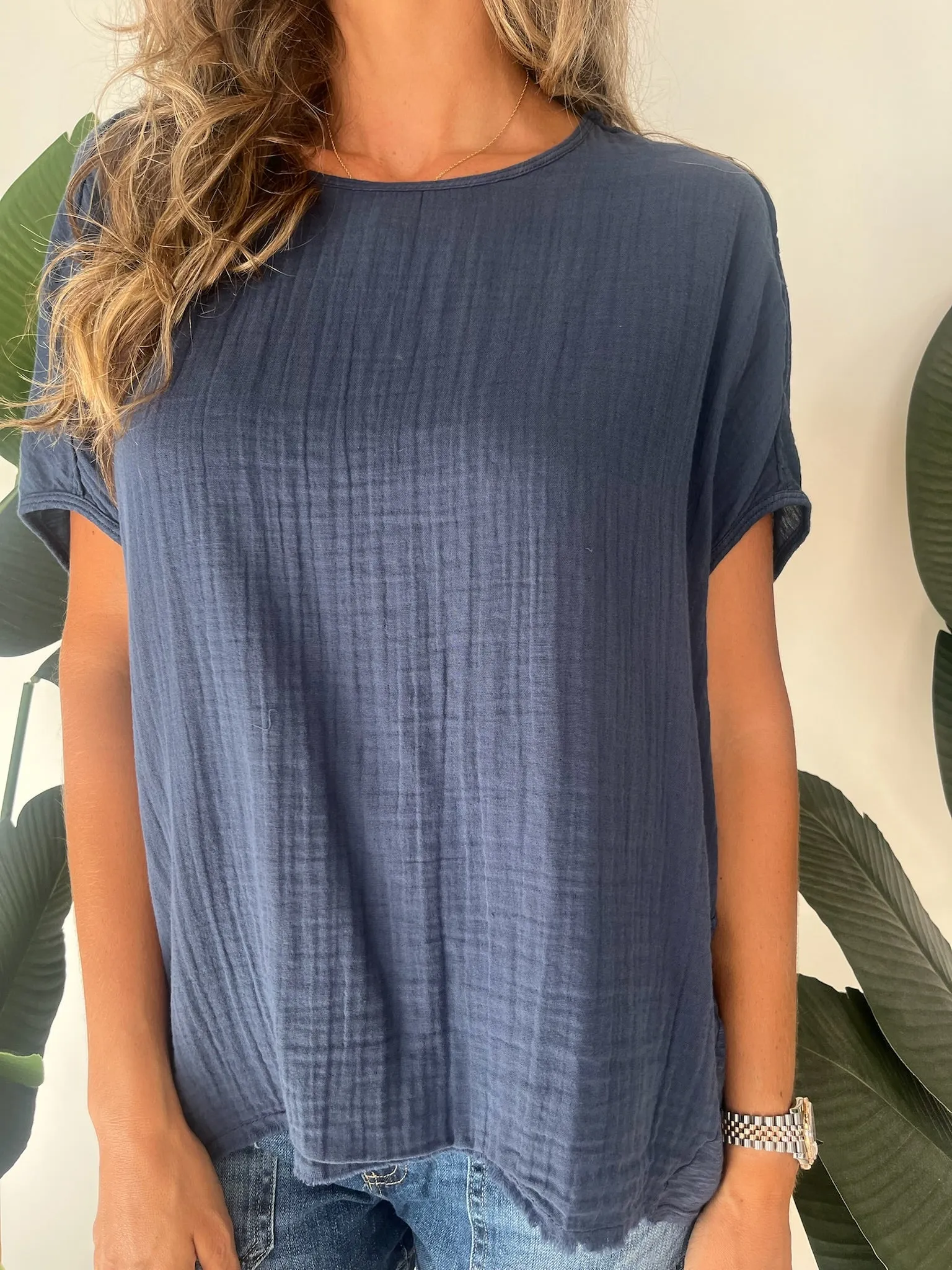 Fresh Laundry Single Gauze Top