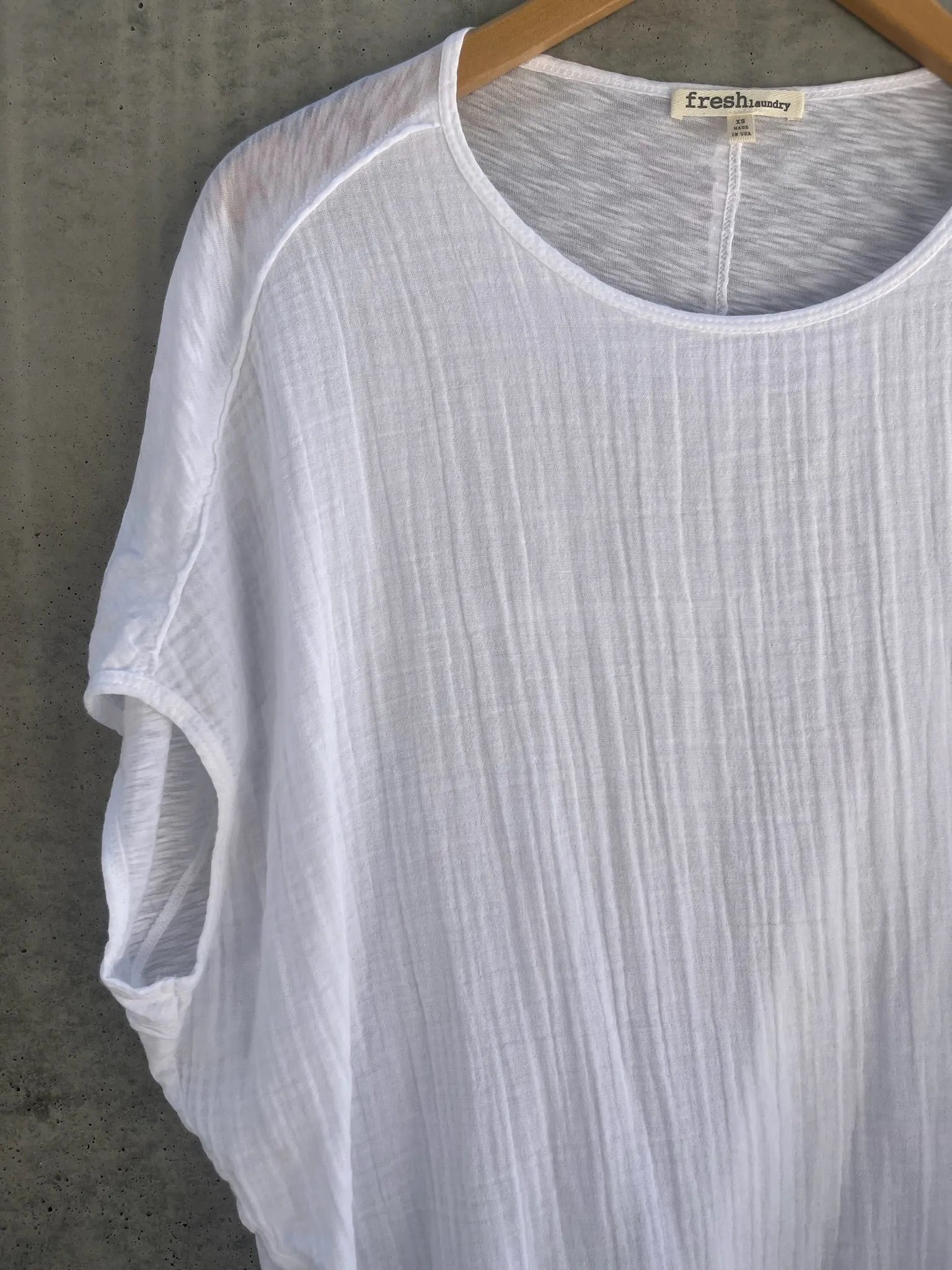 Fresh Laundry Single Gauze Top