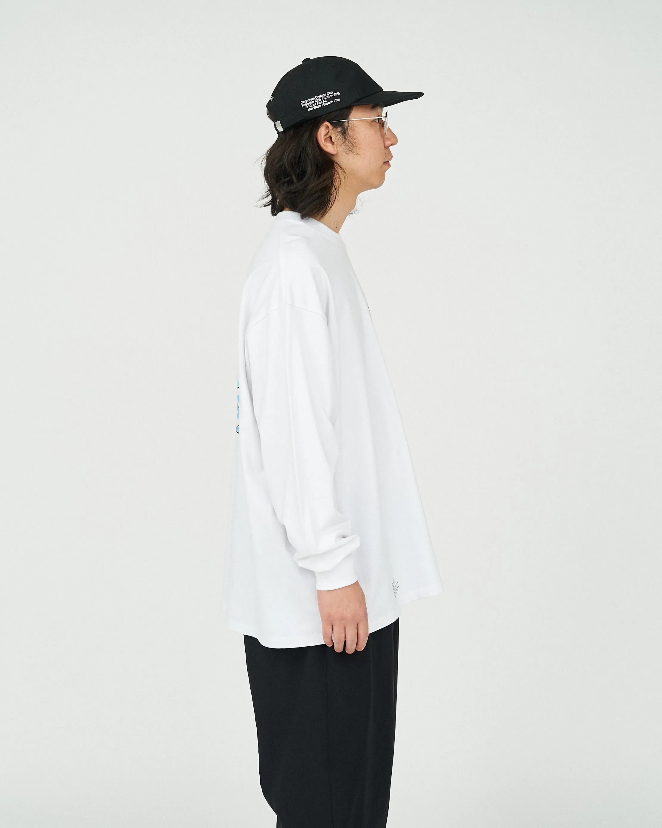 Fresh Service / AS×FS CORPORATE L/S TEE “PLAYFUL” - WHITE