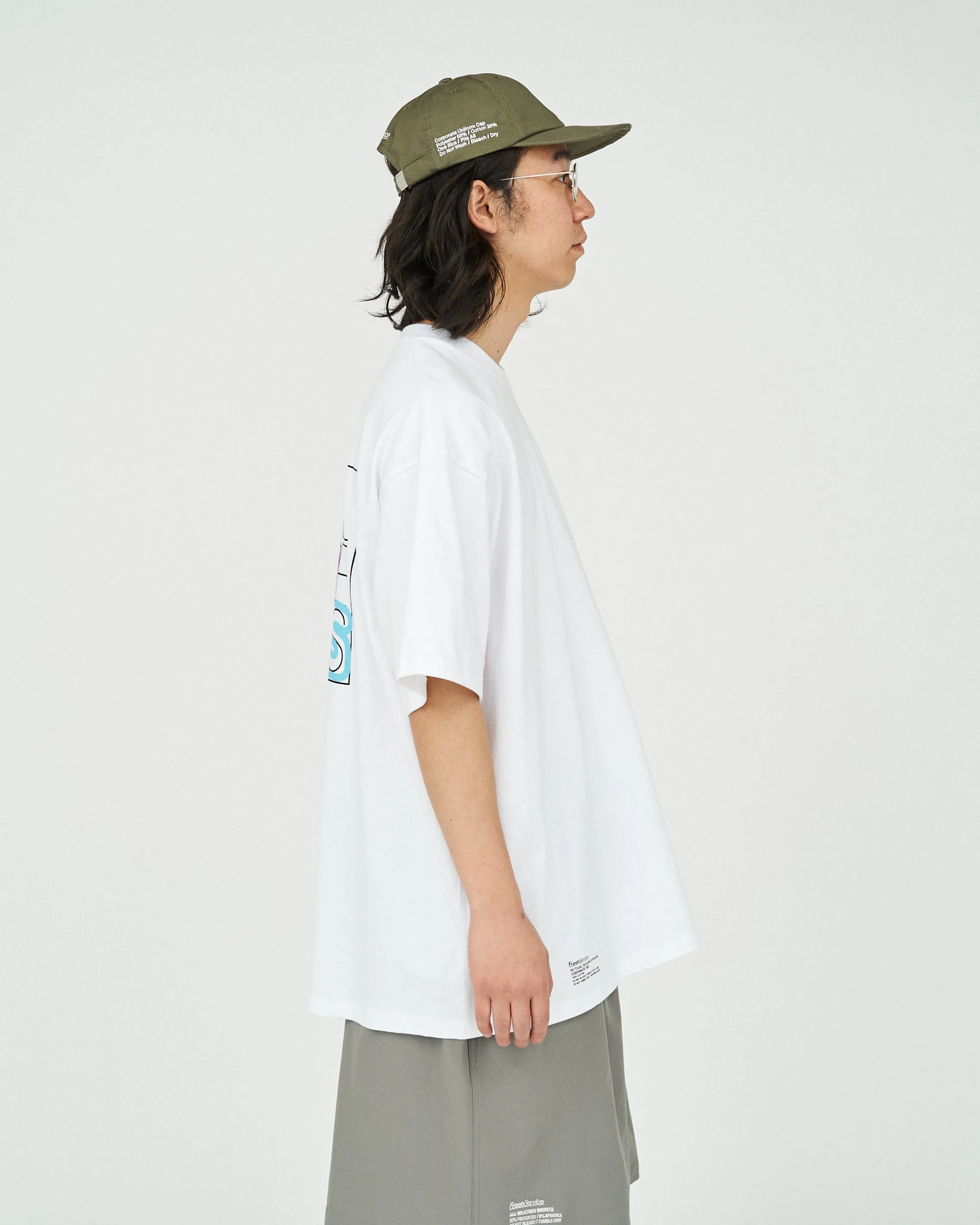 Fresh Service / AS×FS CORPORATE S/S TEE “PLAYFUL” - WHITE