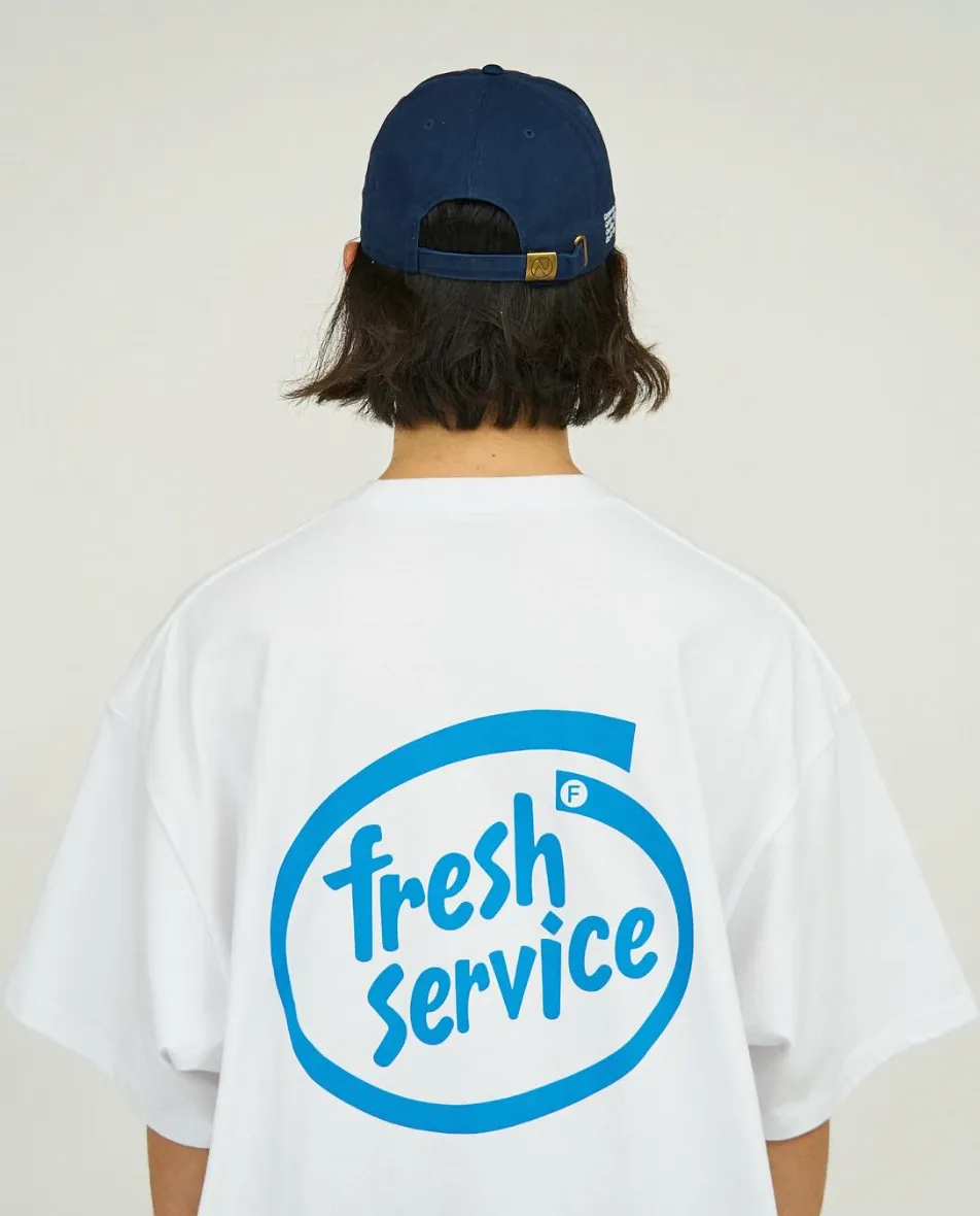 Fresh Service / CORPORATE PRINTED S/S TEE "FS inside - Blue