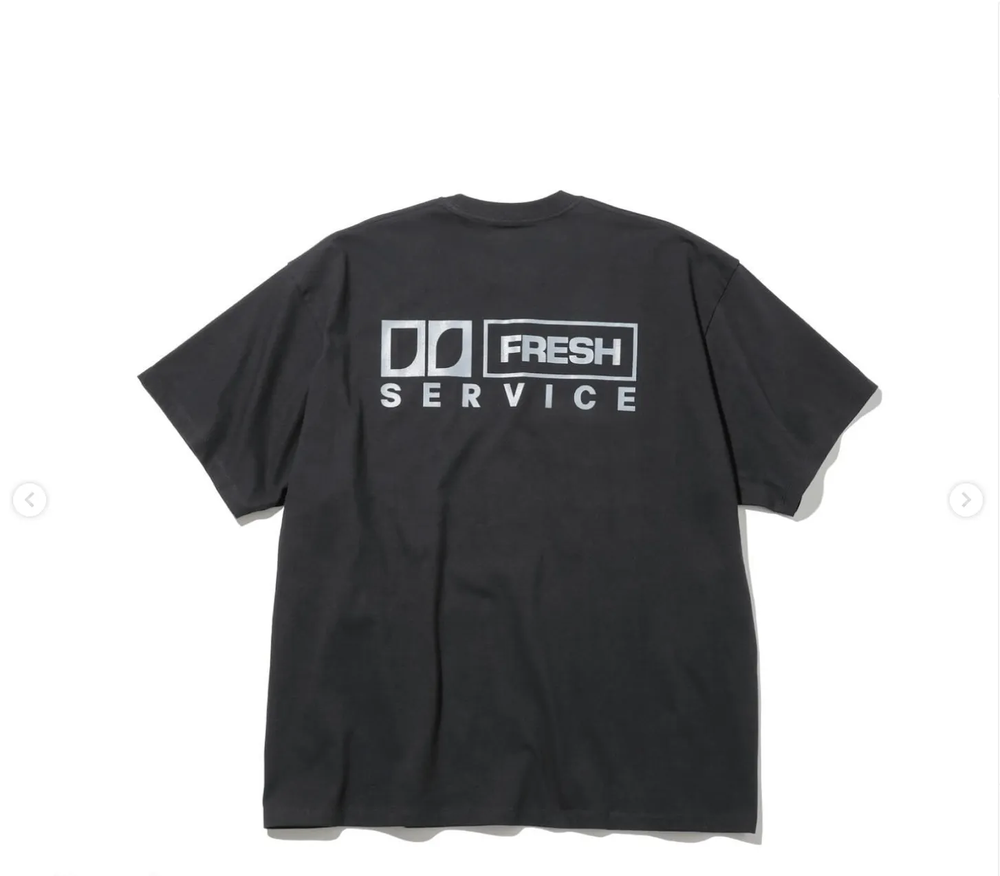 Fresh Service / Corporate Printed S/S Tee "FS" - Black