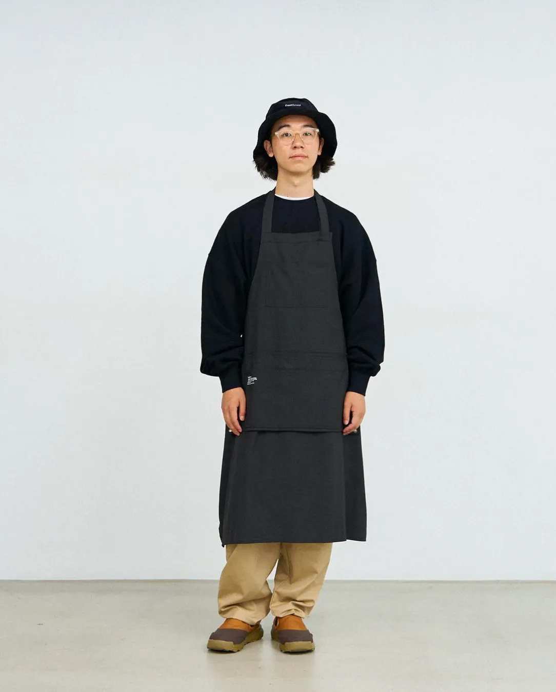 Fresh Service / FIREPROOF TOOL POCKET APRON - Black