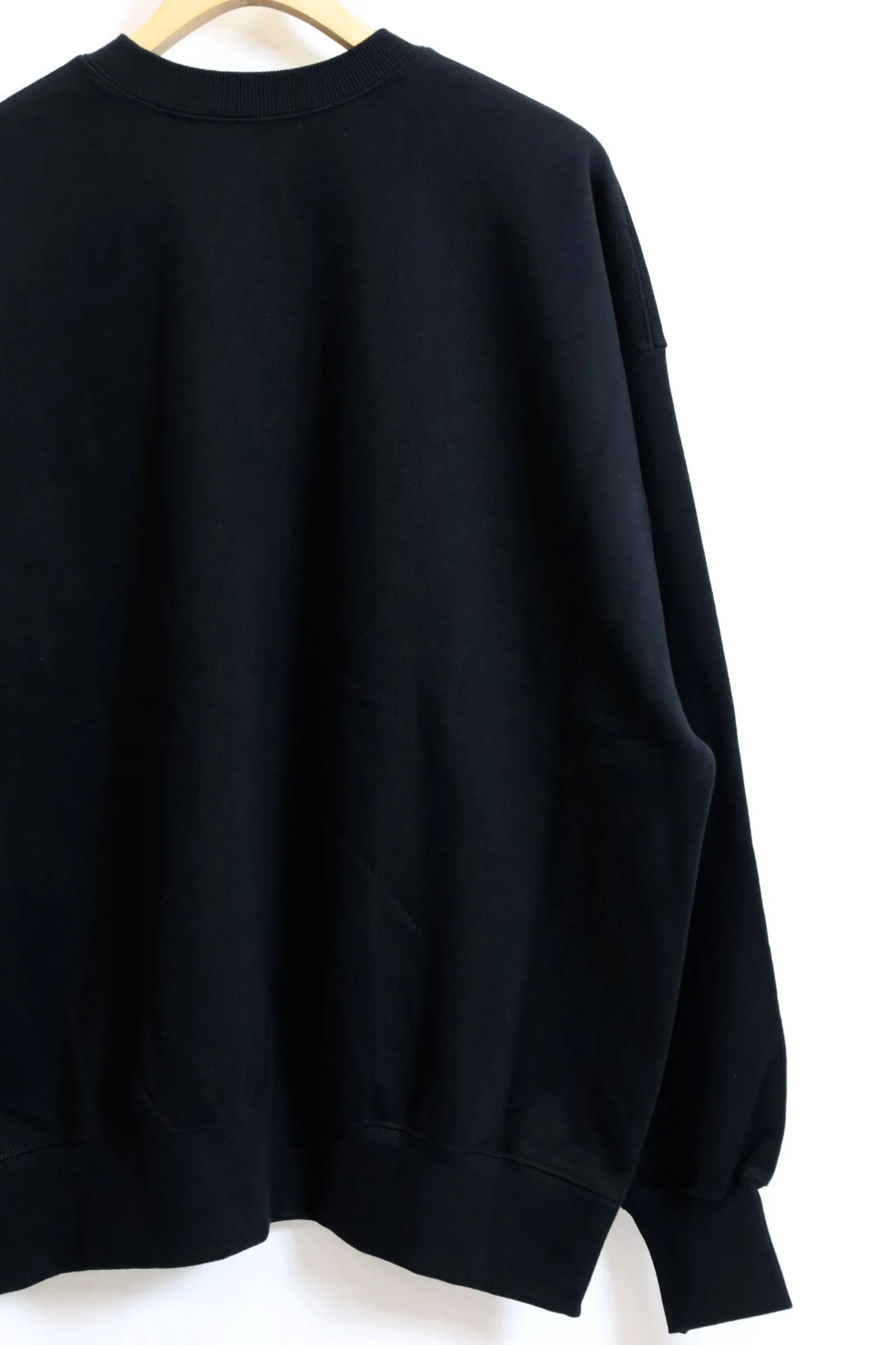 Fresh Service / LIGHT OZ CREW NECK SWEAT - Black