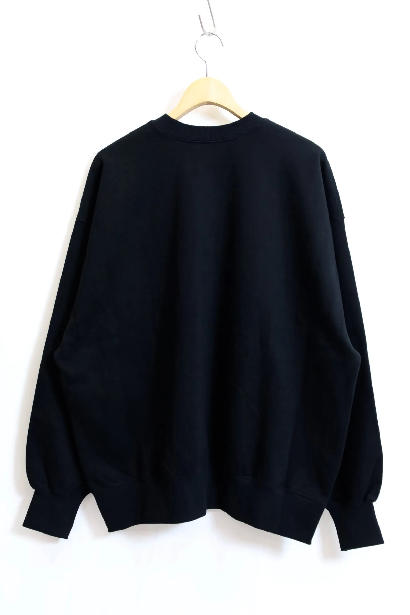Fresh Service / LIGHT OZ CREW NECK SWEAT - Black