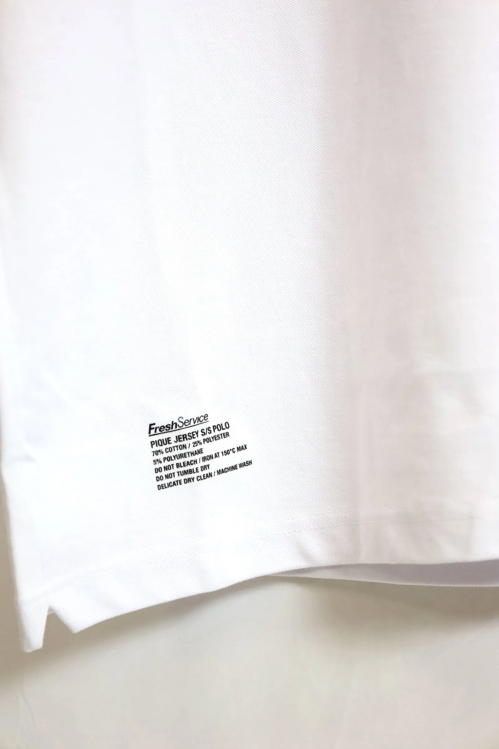 Fresh Service / PIQUE JERSEY S/S POLO