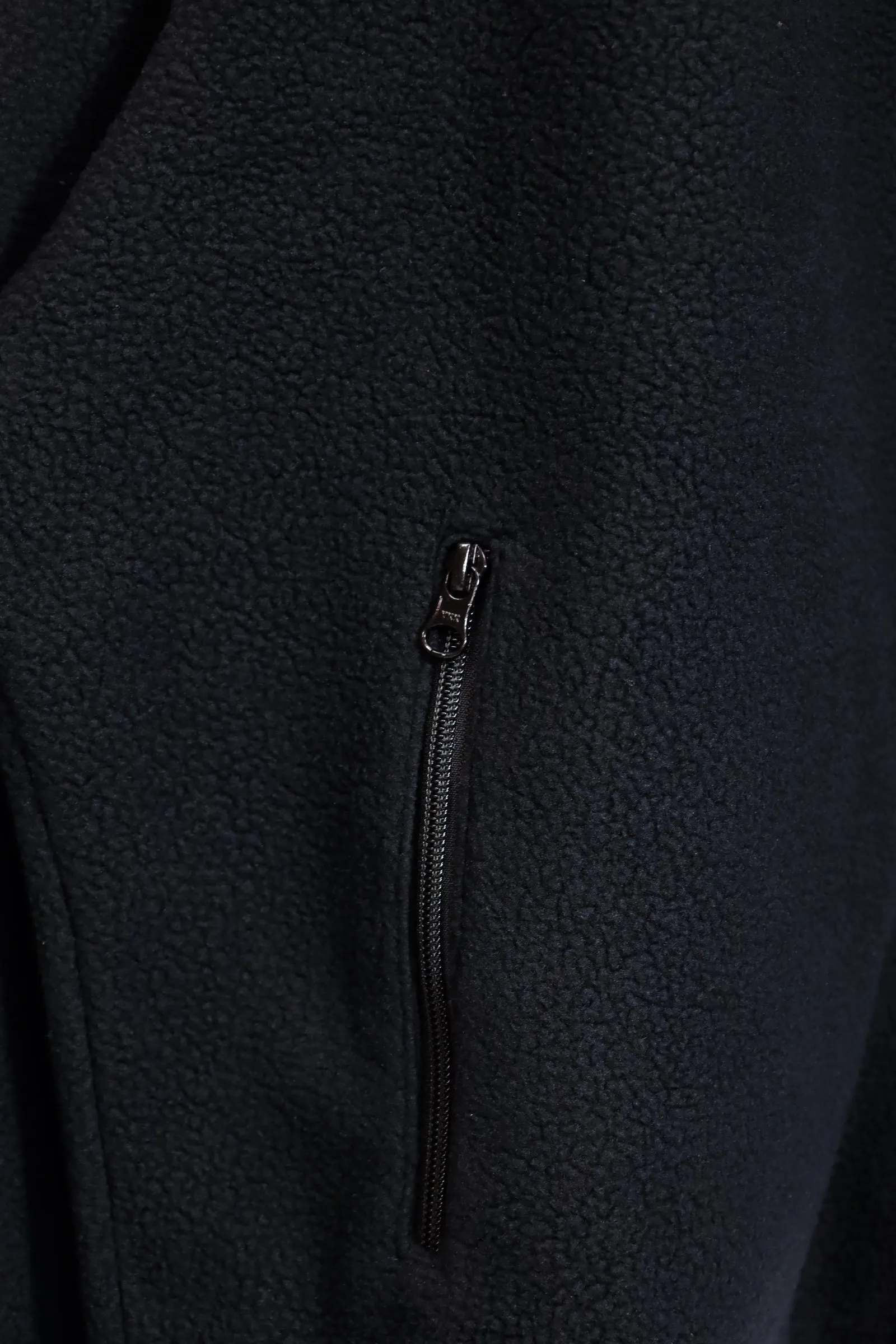 Fresh Service / POLARTEC FLEECE STAND COLLAR BLOUSON - BLACK