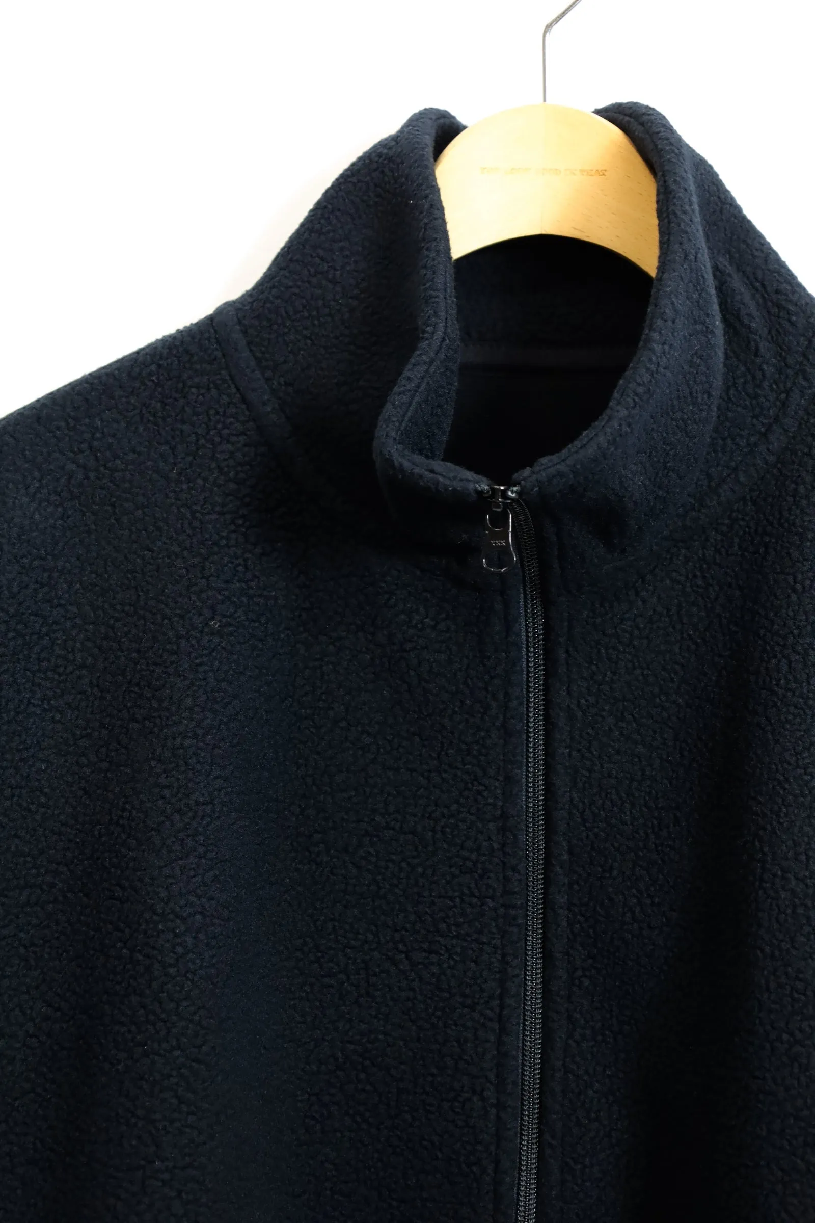 Fresh Service / POLARTEC FLEECE STAND COLLAR BLOUSON - BLACK