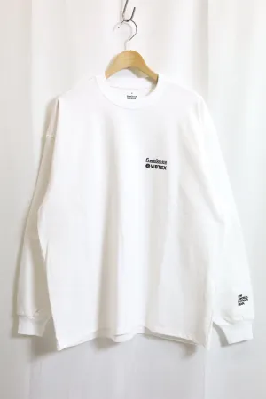 Fresh Service / VIBTEX for FreshService L/S CREW NECK TEE - White