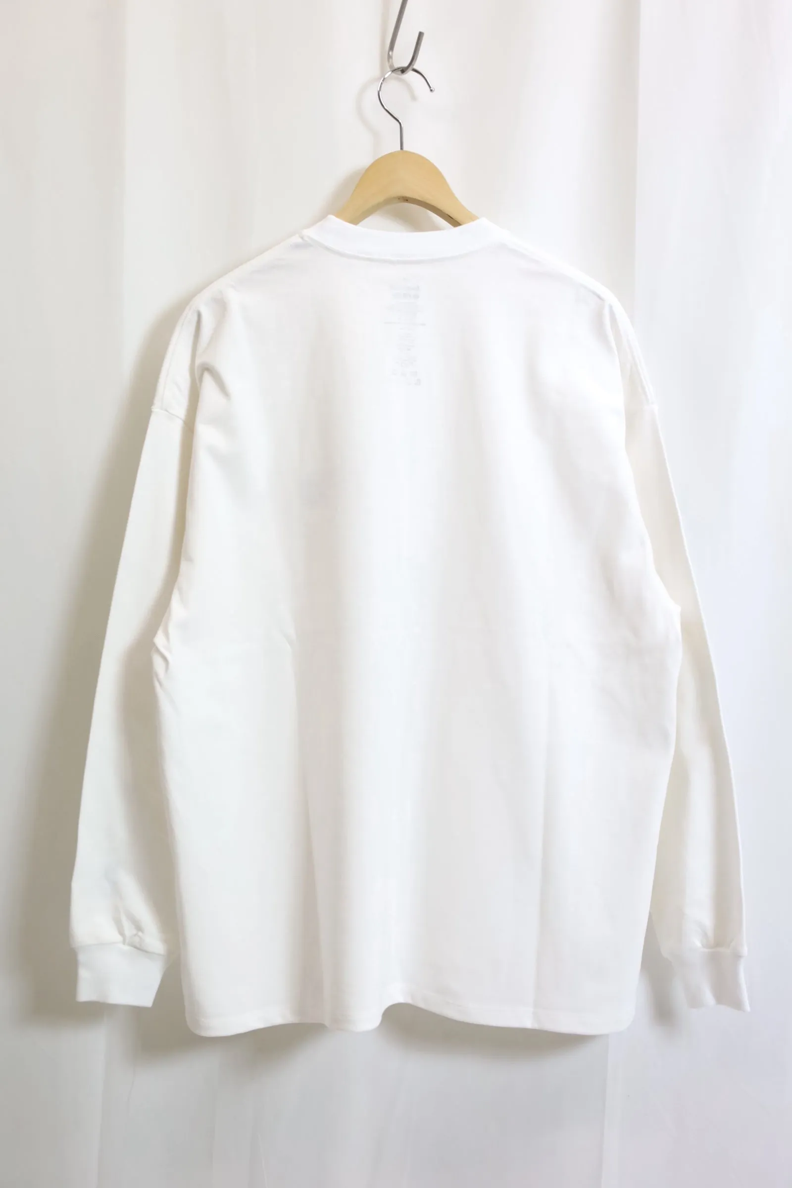 Fresh Service / VIBTEX for FreshService L/S CREW NECK TEE - White