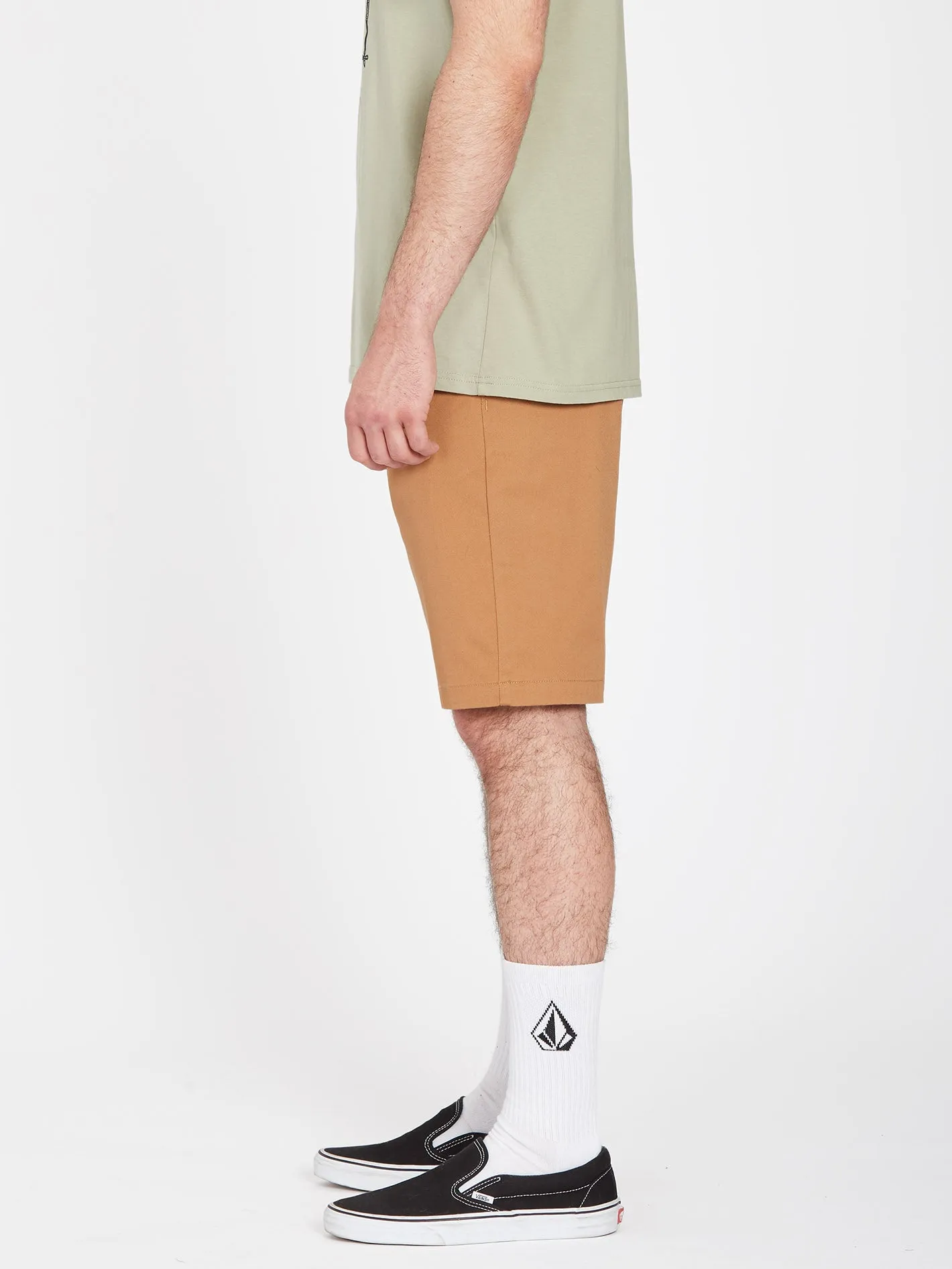 Frickin Modern Stretch 21" Short - TOBACCO