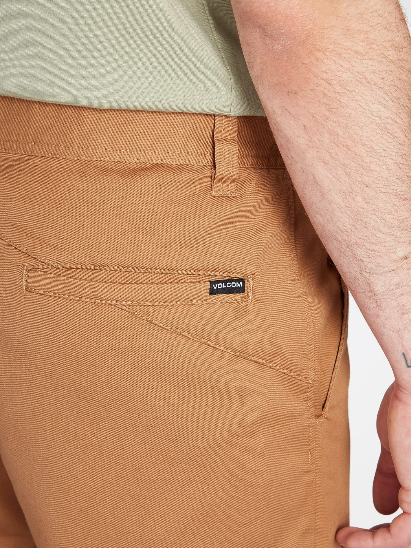 Frickin Modern Stretch 21" Short - TOBACCO