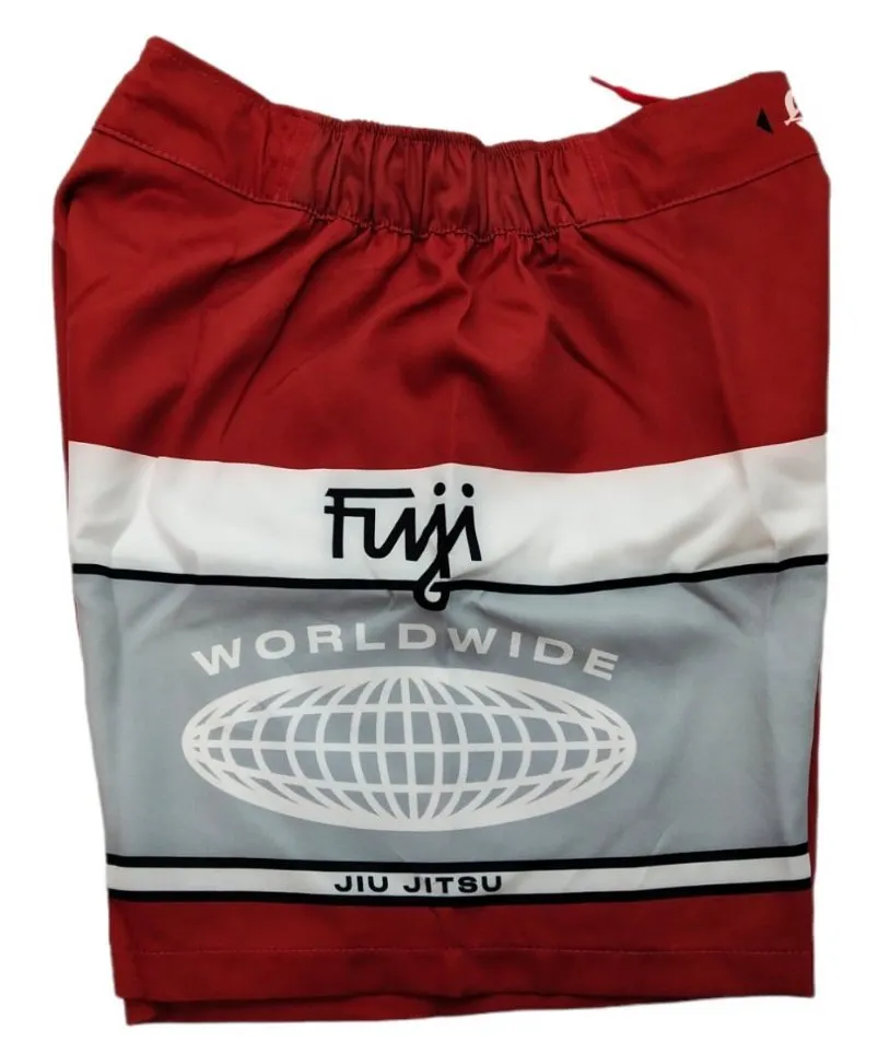 Fuji Electric Grappling Maroon Fight Shorts