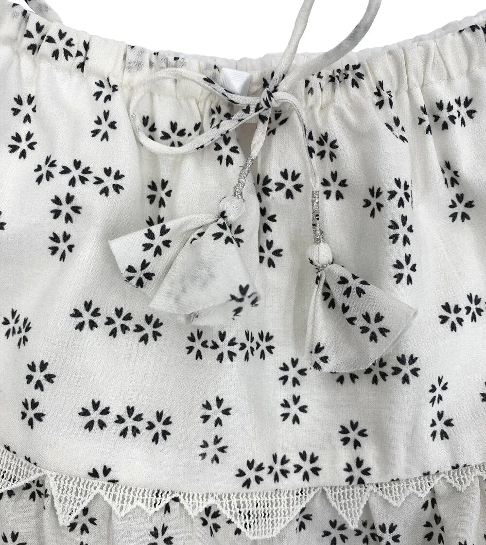 Girls Lara Top - Cream