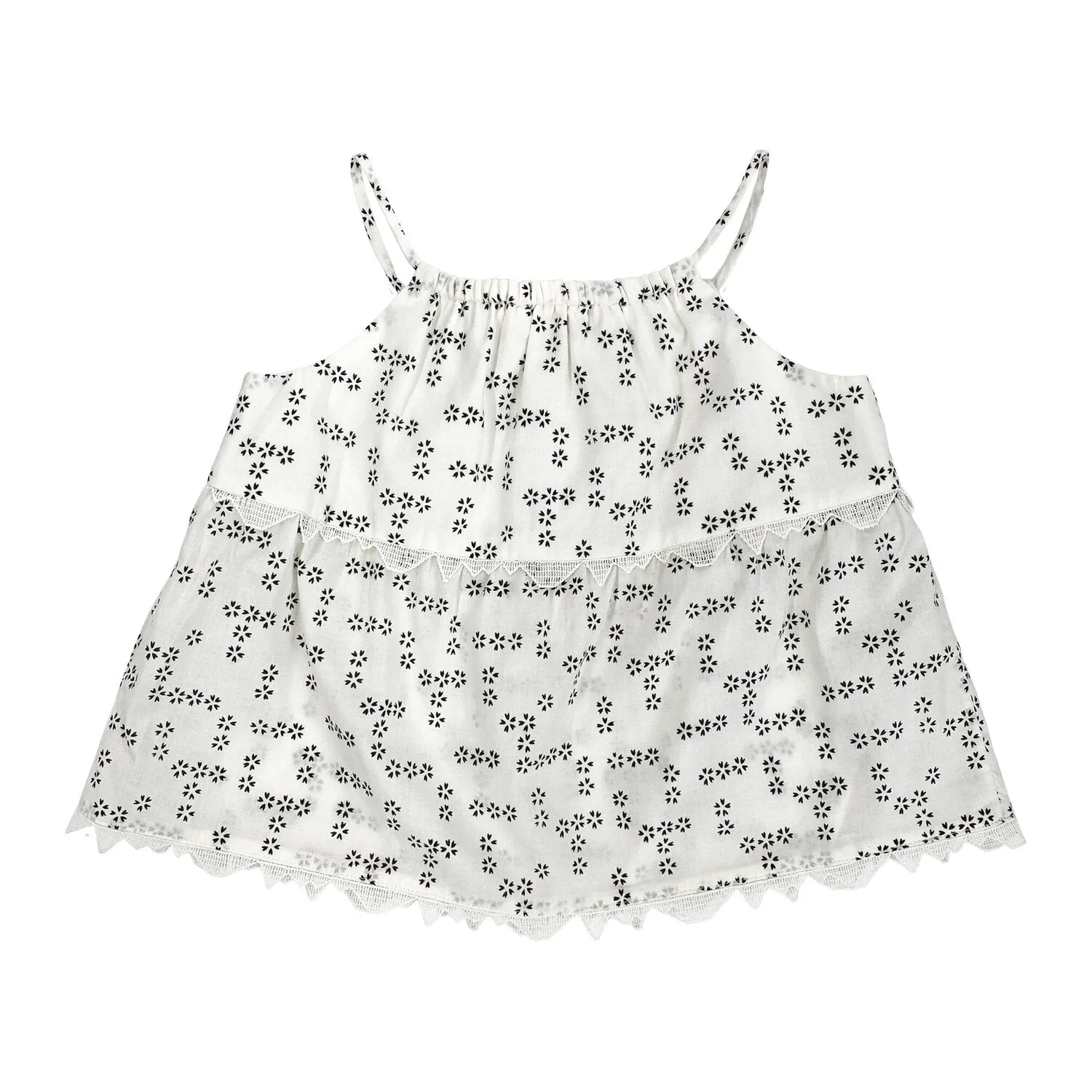 Girls Lara Top - Cream