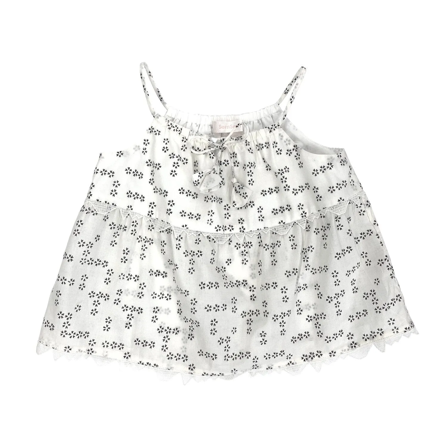 Girls Lara Top - Cream