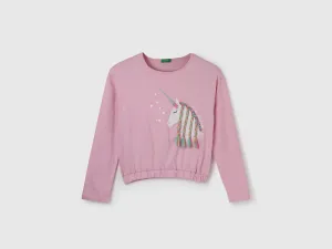 Girl's Regular Fit Round Neck Braided Tops
