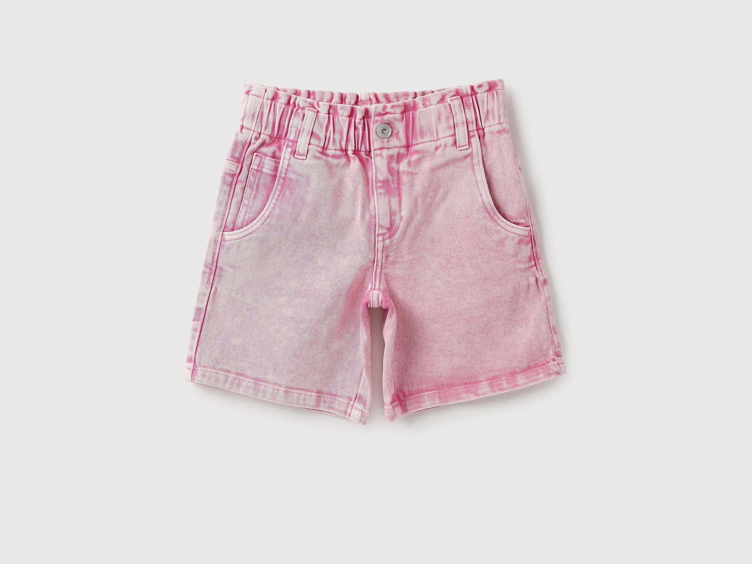 Girls Solid Regular Fit Shorts