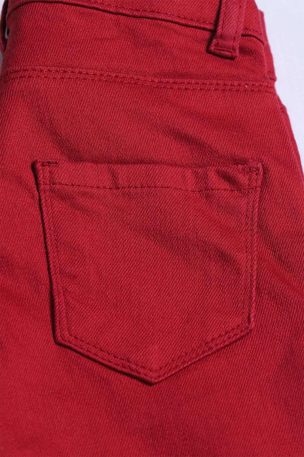 GIRL'S TWILL PENT EMB. - STAR