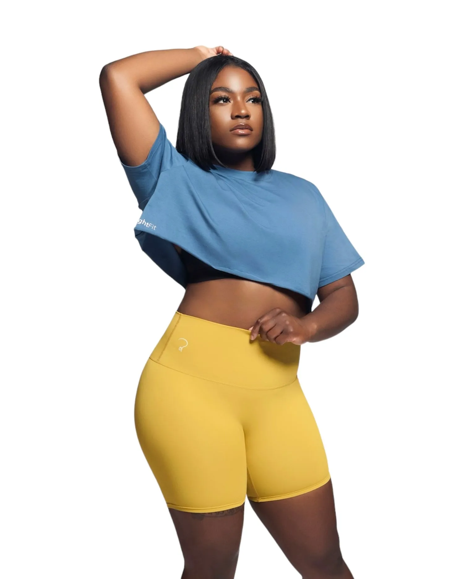 Girly High Waisted Compression Shorts