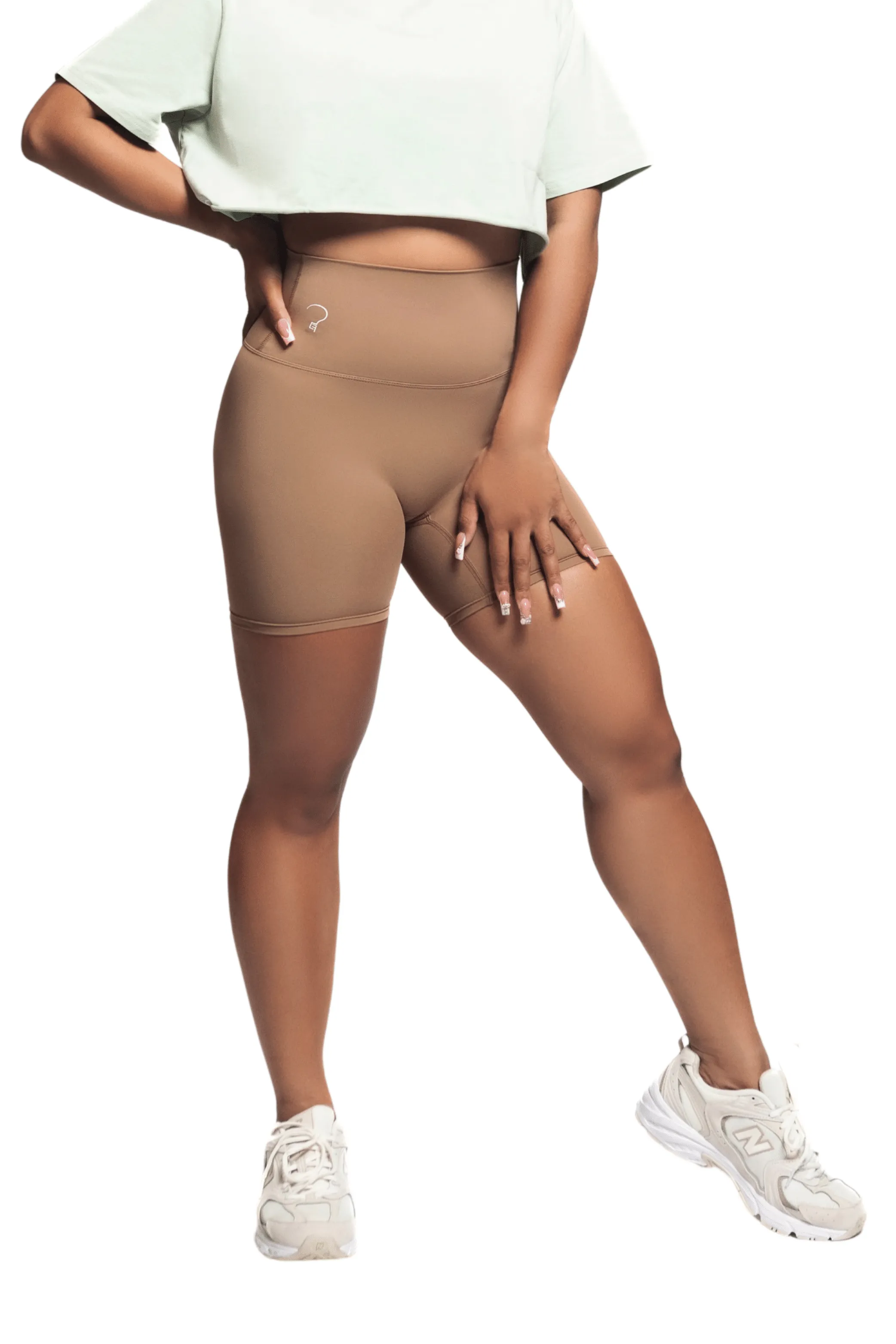 Girly High Waisted Compression Shorts