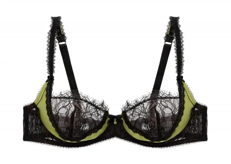 Glamcatcher Bra - Black/Olivine -