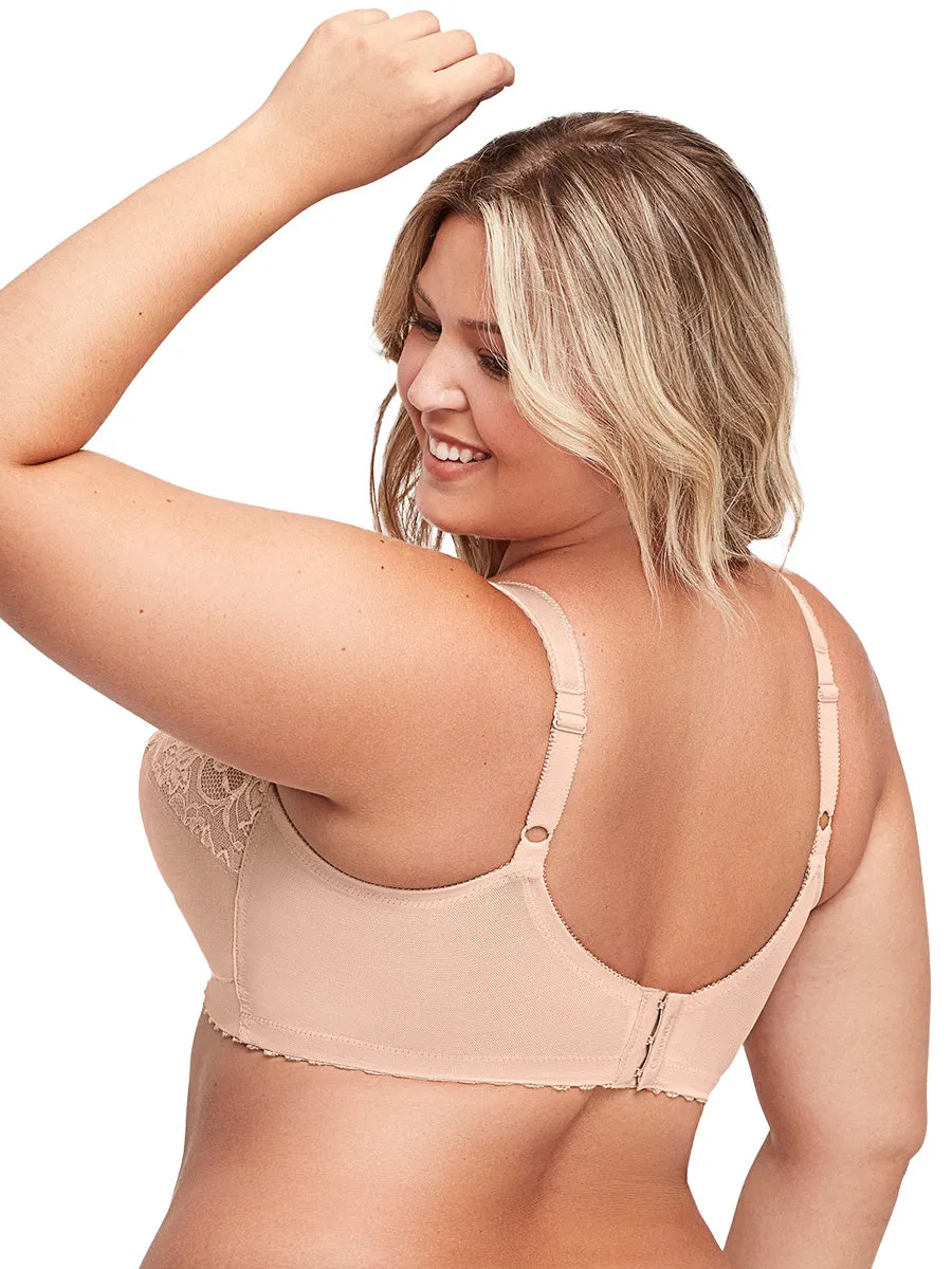 Glamorise Bra 1000 - Feel The Magic Wire-Free Support - Beige