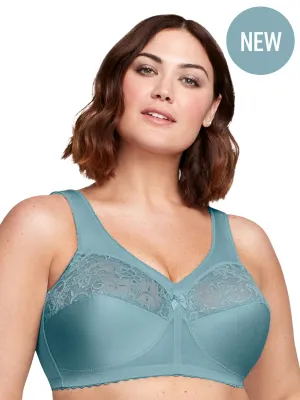 Glamorise Bra 1000 - Feel The Magic Wire-Free Support - Glacier