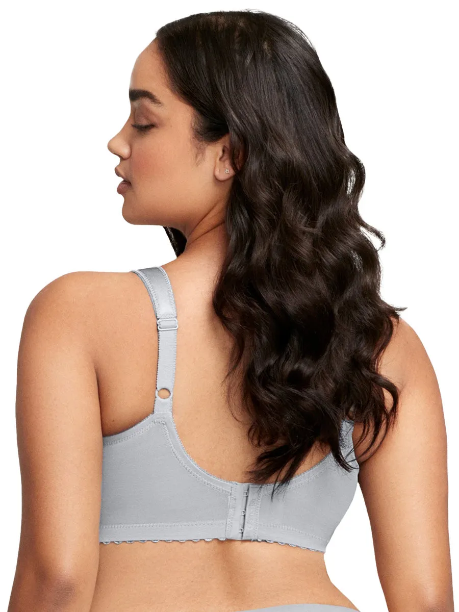 Glamorise Bra 1000 - Feel The Magic Wire-Free Support - Silver