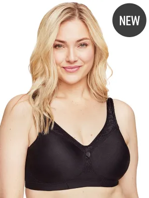 Glamorise Bra 1007 - MagicLift Seamless Everyday Bra - Black