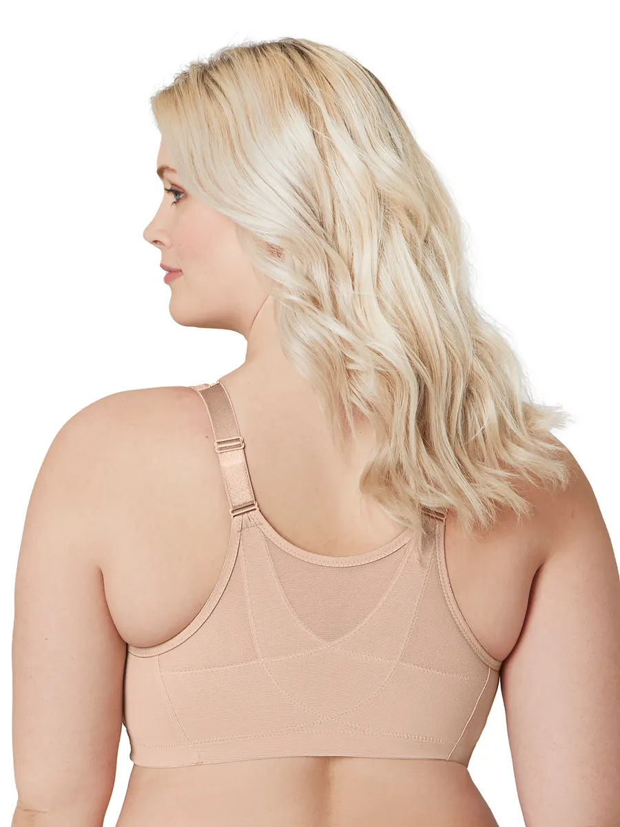 Glamorise Bra 1265 - 360 Support Front-Close Posture - Beige