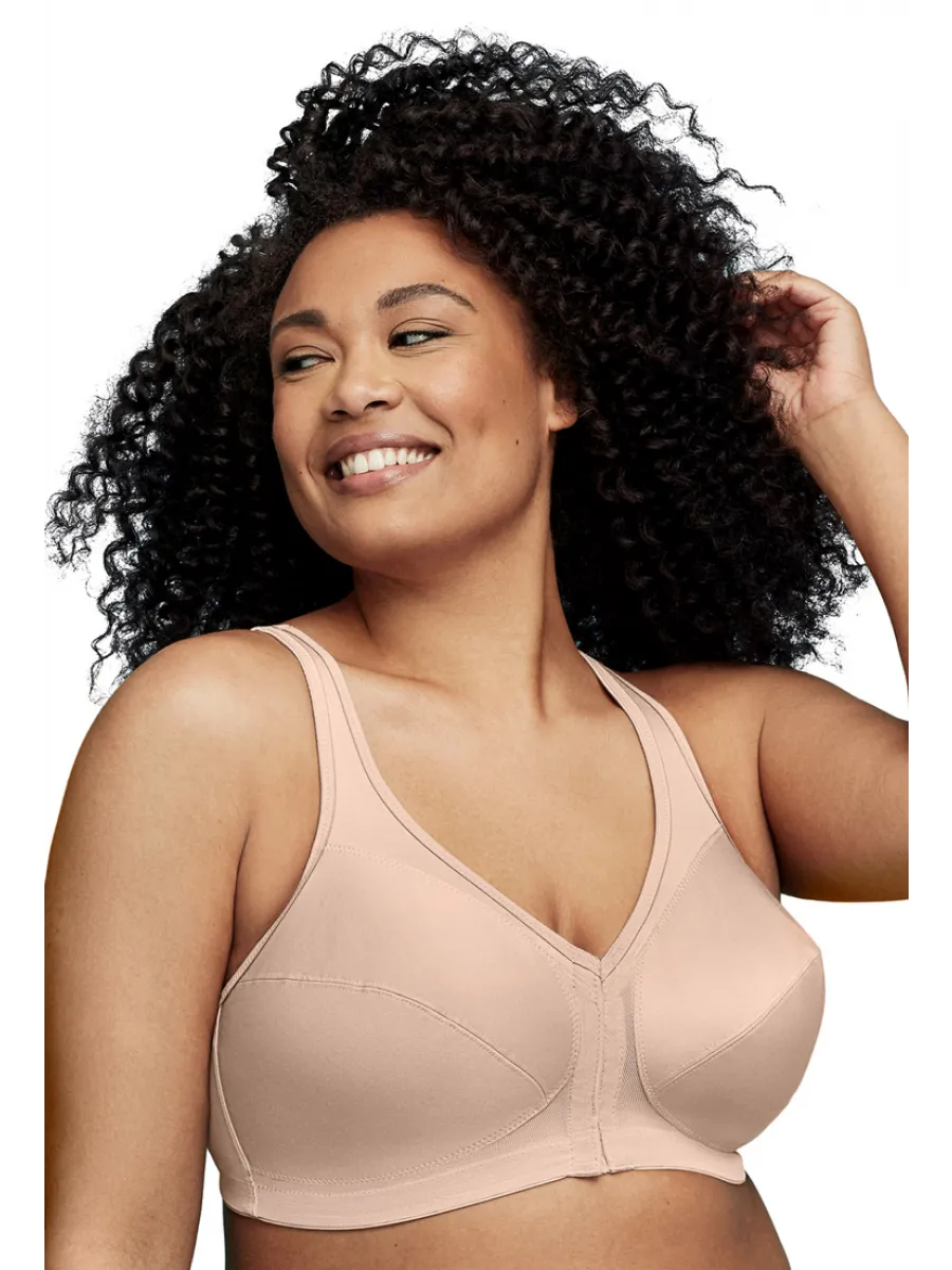 Glamorise Bra 1265 - 360 Support Front-Close Posture - Beige