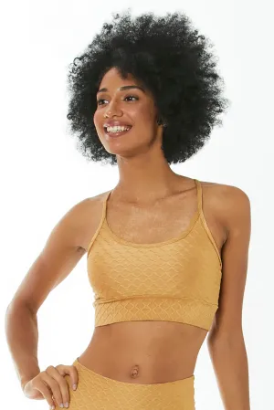 GLOW SPORT BRAS - GOLD
