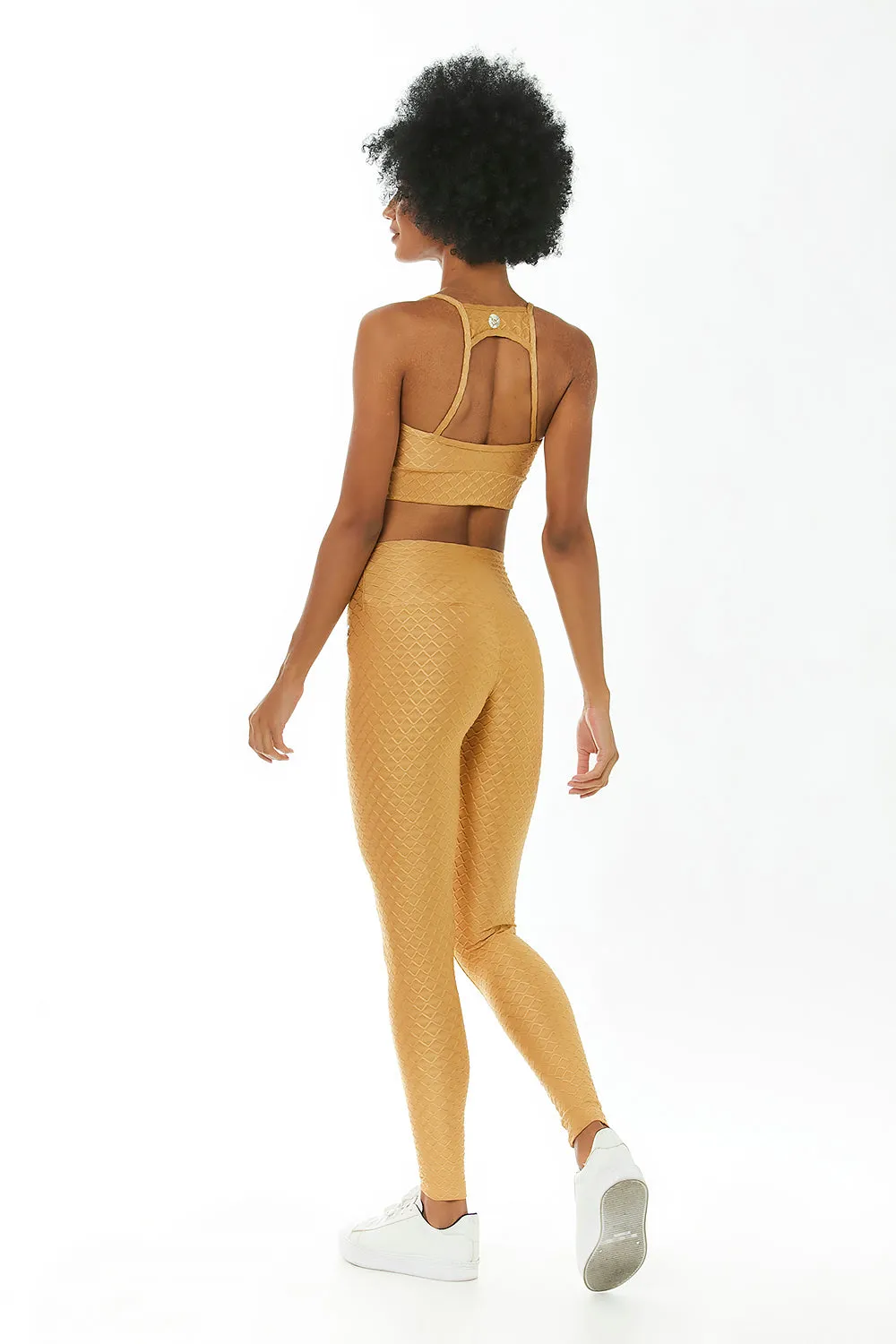 GLOW SPORT BRAS - GOLD