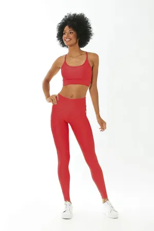 GLOW SPORT BRAS - RED