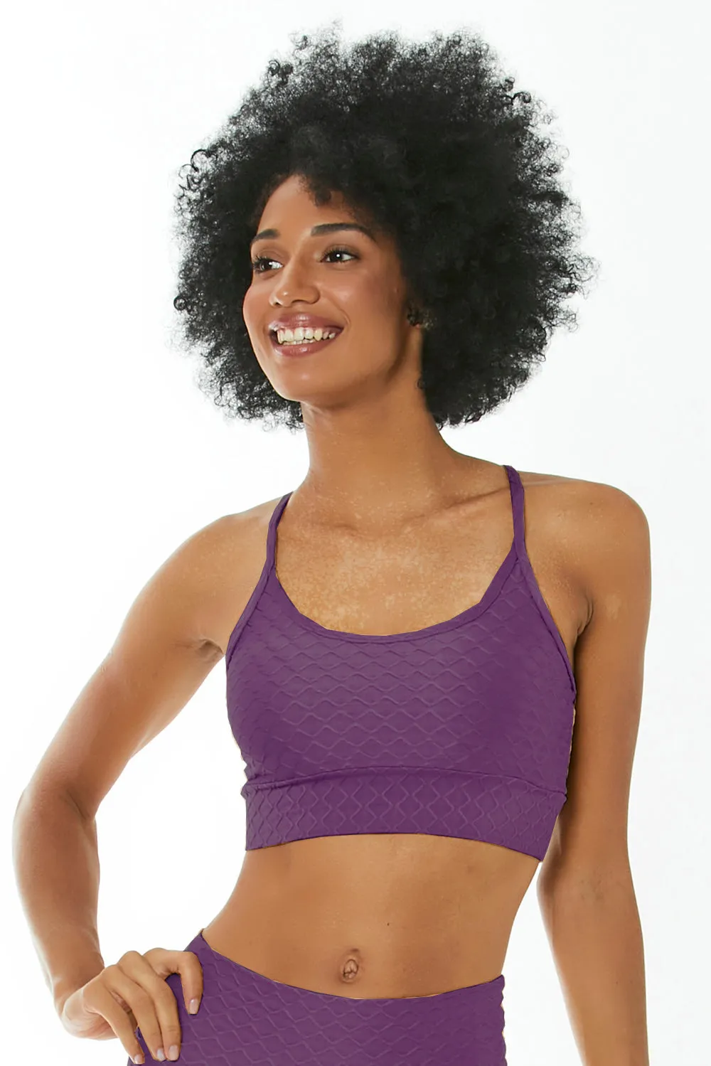 GLOW SPORT BRAS - RED