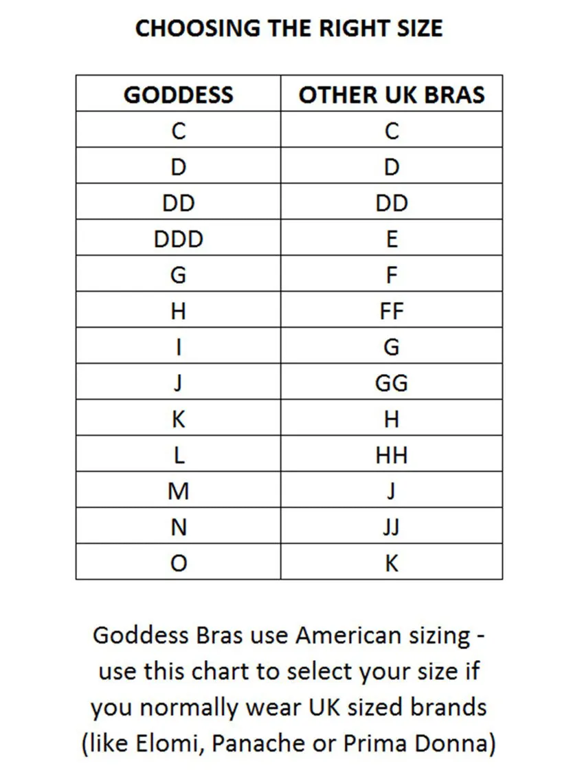 Goddess Alice Bra