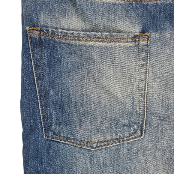 Good American Distressed Boyfriend Shorts GABSH207 Size 4/27