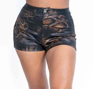 Haigh Waist Snake Short