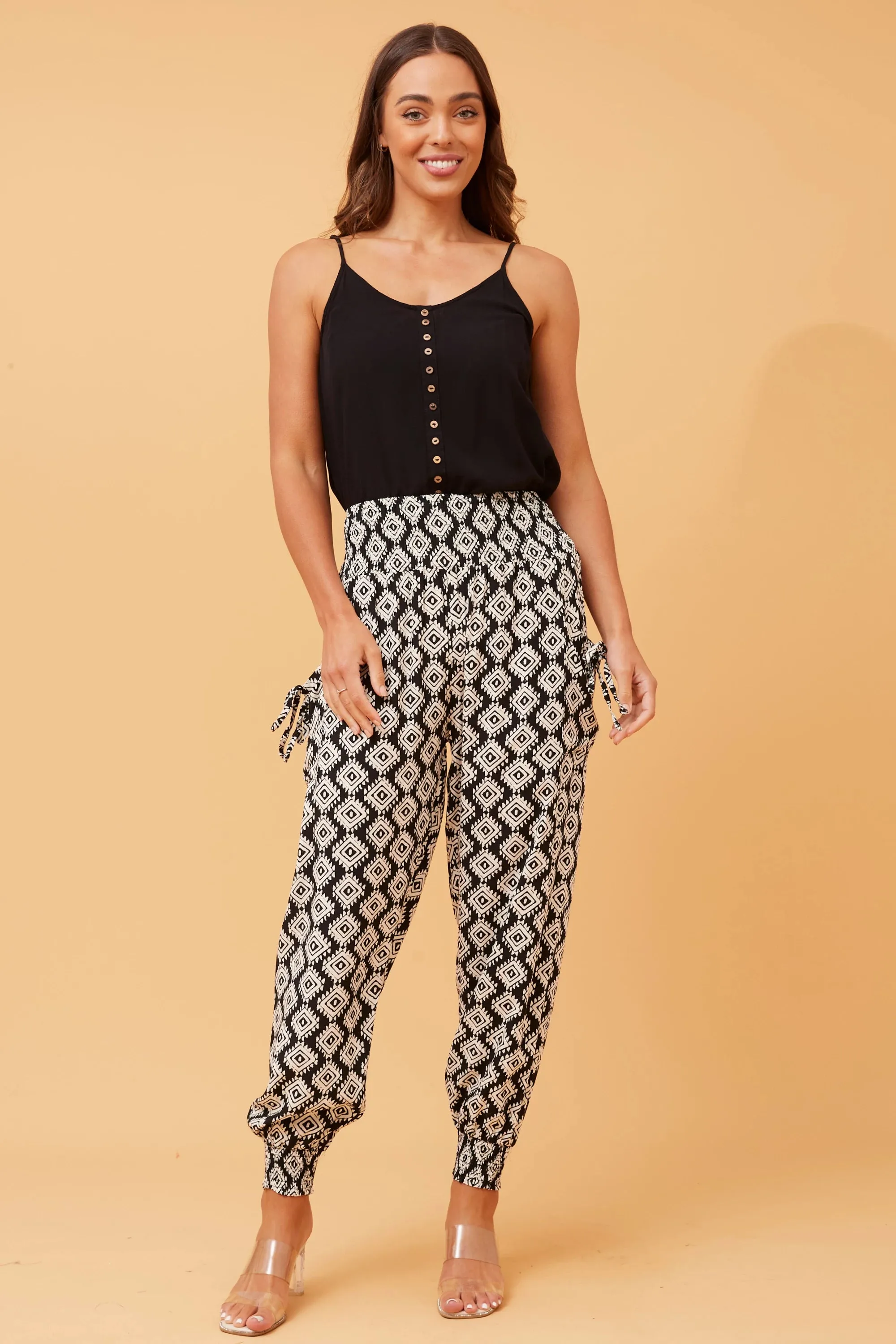 harem pant print (p518701)