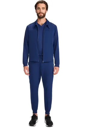 HH Works HH322 Men's Zip Front Scrub Jacket